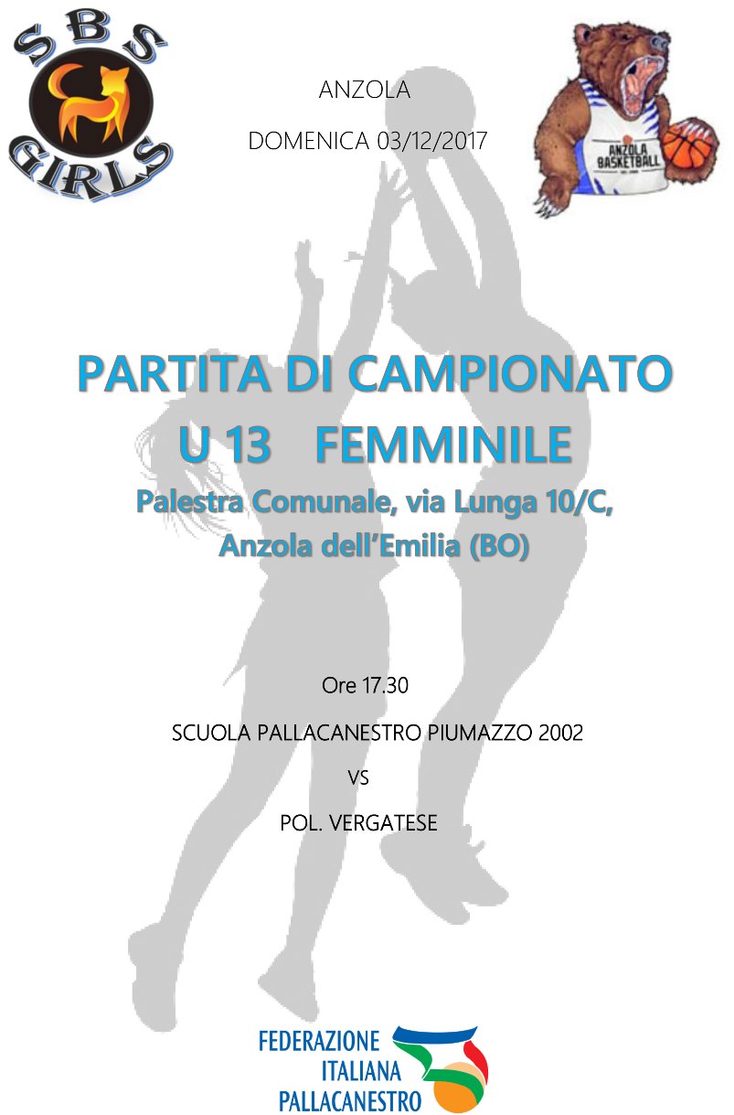 Partita di Campionato U13 Femminile 1
